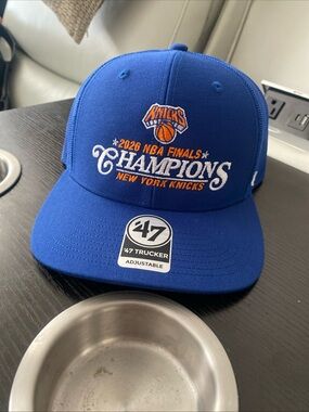 47 Royal Blue New York Knicks 2026 NBA Finals Champions Hat